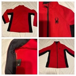 Kids red Spyder Jacket